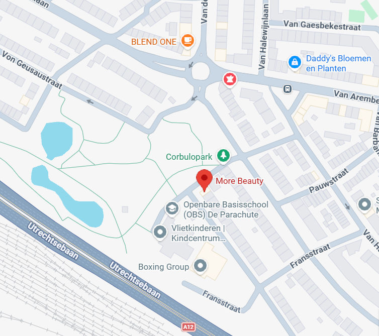 Adres More Beauty: van Lodensteijnstraat 8, Voorburg